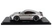 Spark-model Porsche 911 992 Turbo Coupe 2023 - First Turbo Remastered - Con Vetrina - With Showcase 1:18 Silver