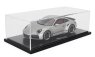 Spark-model Porsche 911 992 Turbo Coupe 2023 - First Turbo Remastered - Con Vetrina - With Showcase 1:18 Silver