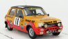 Spark-model Renault R5 Alpine N 16 Rally Montecarlo 1979 G.frequelin - J.delaval 1:43 Žlutá Červená Matná Černá