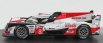 Spark-model Toyota Ts050 Hybrid 2.4l Turbo V6 Team Toyota Gazoo Racing N 8 Winner 24h Le Mans 2018 F.alonso - S.buemi - K.nakajima 1:87 Bílá Červená Černá