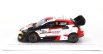 Spark-model Toyota Yaris Gr Hybrid Rally1 Team Toyota Gazoo Racing Wrt N 18 5th Rally Japan 2023 T.katsuta - Aaron Johnston 1:43 Bílá Červená Černá