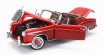 Sun-star Mercedes benz 220se Cabriolet Open 1960 1:18 2 Tóny Červené