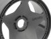 Super Star Wheel Gunmetal Rear (120X75Mm)