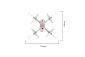 Dron Syma X22SW, bílá