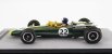 Tecnomodel Lotus F1  43 Team Lotus N 22 Monza Italy Gp (with Pilot Figure) 1966 Jim Clark 1:18 Britská Závodní Zelená Žlutá