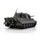 TORRO tank PRO 1/16 RC Jagdtiger šedý - infra - Poškozený