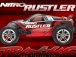 RC auto Traxxas Nitro Rustler 1:10 TQi RTR, stříbrno-červená
