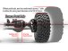 RC auto s navijákem Traxxas TRX-6 Ultimate RC Hauler 6x6 1:10 RTR, černá