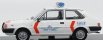 Triple9 Volvo 343 Rijkspolitie Schipol Airport Police 1981 1:43 Bílá Oranžová