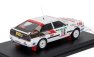 Trofeu Audi Quattro Coupe (night Version) N 16 Rally Portugal 1988 Sebastian Lindholm - Steve Bond 1:43 Bílá Červená