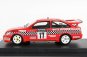 Trofeu Ford england Sierra Cosworth Rs N 17 Rally National Breakdown 1987 R.stoneman - P.davis 1:43 Červená Černá