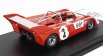 Trofeu Lola T292 Sider N 2 Winner Rally Vila Real 1973 Carlos Santos 1:43 Oranžová Bílá