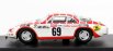 Trofeu Renault Alpine A110 N 69 Tour De Belgique 1971 H.delbar - C.collaer 1:43 Bílá Červená