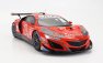 Truescale Acura Nsx Gt3 Evo22 Team Edge Motorsport N 93 12h Sebring 2022 1:18 Red