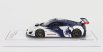 Truescale Honda Nsx Gt3 Evo Team Alpha Tauri N 0 Red Bull Formula Nurburgring 2023 Yuki Tsunoda 1:43 Bílá Modrá