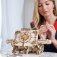 Ugears 3D dřevěné mechanické puzzle Jantarová šperkovnice