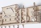 Ugears 3D dřevěné mechanické puzzle Železniční nástupiště
