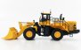 Universal hobbies Komatsu Wa600 Ruspa Gommata - Scraper Tractor 1:50 Žlutá Černá