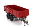 Universal hobbies Massey ferguson Trailer Mf 212 Generation 1 Tandem Tipping 1:32 Red