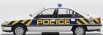 Vanguards Vauxhall Carlton 2.6li West Mercia Police 1989 1:43 Bílá Modrá Žlutá