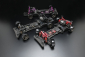 Yokomo YD-2ZX RWD stavebnice driftovacího podvozku, uhlíkové šasi