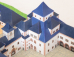 Zámek Augustusburg - papírový model 1:300