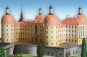 Zámek Moritzburg - papírový model 1:300