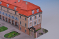 Zámek Žerotínů Val. Meziříčí - papírový model 1:250