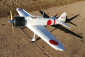 RC letadlo Zero A6M 2,18m (Zatahovací podvozek), bílá