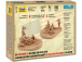 Zvezda figurky - US Browning M2 s vojáky (1:72)