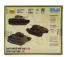 Zvezda Tank T-706 Soviet Light Tank Military 1945 1:100 /