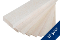 100x10cm Balsa 3,5 mm standard (balení 20 ks)