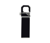 128GB USB3.0 Key-Chain USB Flash Disk Color: Black