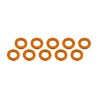 3x6x0,5mm alu podložky oranžové (10 ks.)