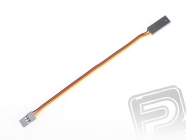 4603 S prodlužovací kabel 15cm JR plochý silný, zlacené kontakty