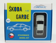 Abrex Škoda Garde 1982 1:43 Bílá