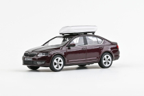 Abrex Škoda Octavia III (2012) 1:43 - Rosso Brunello Metalíza