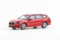 Abrex Škoda Superb IV Combi (2023) 1:43 - Červená Carmine Metalíza