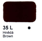 Agama Email 35 L Hnědá