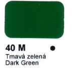Agama Email 40 M Tmavá zelená
