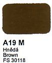 Agama Email A19 M Hnědá FS 30118