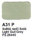 Agama Email A31 P Světlá racčí šedá FS 26440
