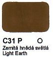 Agama Email C31 P Zemitá světlá hnědá