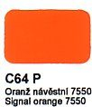 Agama Email C64 P Oranž návěstní CSN 7550