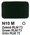 Agama Email N10 M Zelená RLM 73