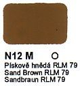 Agama Email N12 M Pískově hnědá RLM 79