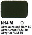 Agama Email N14 M Olivová zelená RLM 80
