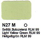 Agama Email N27 M Světlá žlutozelená RLM 99
