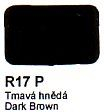 Agama Email R17 P Tmavá hnědá