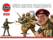 Airfix figurky - WWII British Paratroops (1:32) (Vintage)